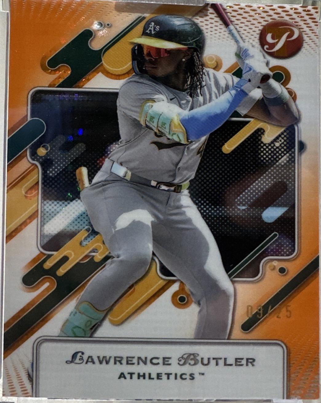 Lawrence Butler [Encased Orange Refractor] #99