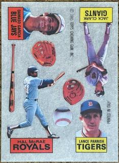 Damaso Garcia, Hal McRae, Jack Clark, Lance Parrish