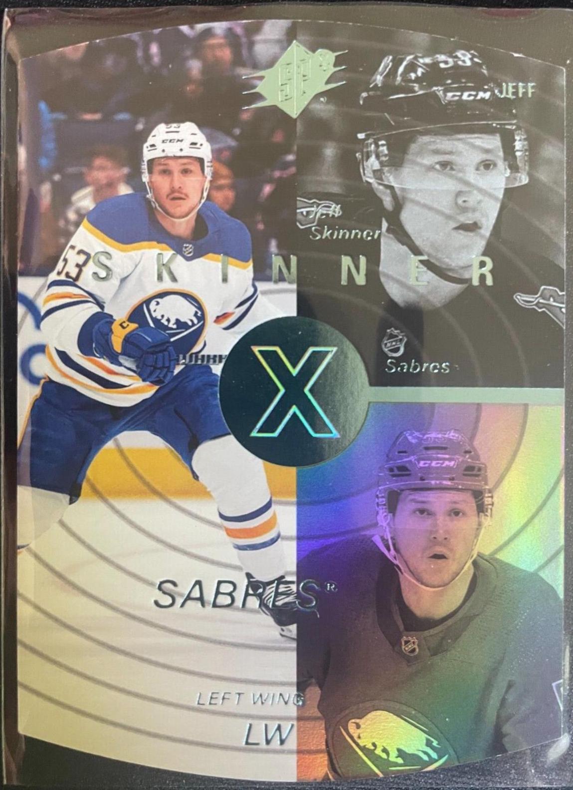 Jeff Skinner #SPX-1 Hockey Cards 2022 Upper Deck 1997-98 SPx Retro