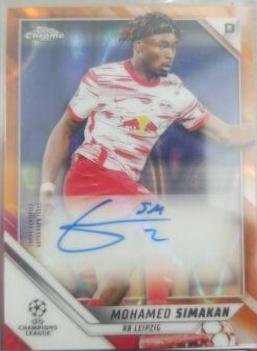 Mohamed Simakan [Orange Refractor] #CA-MS