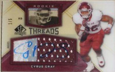 Cyrus Gray [Autograph Gold] #102