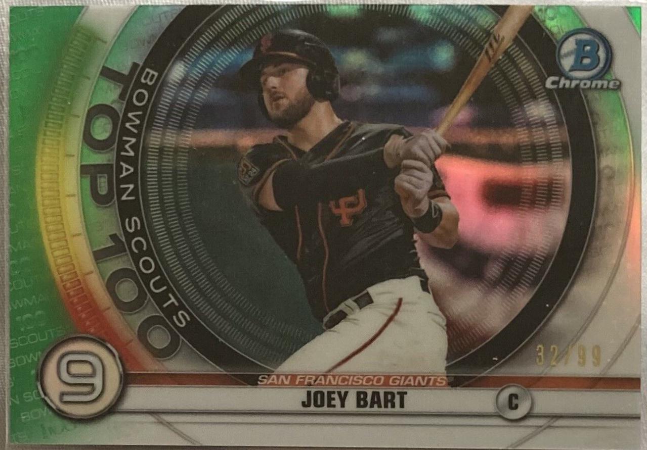 Joey Bart [Green Refractor] #BTP9