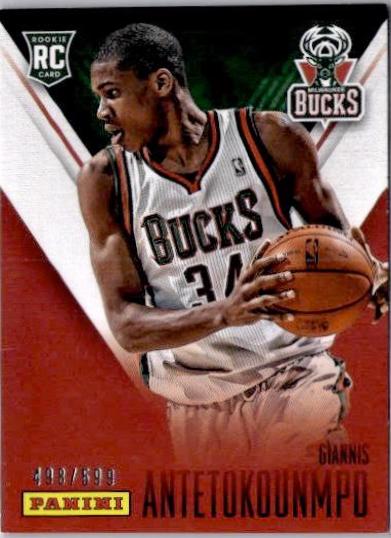 Giannis Antetokounmpo #38 Basketball Cards 2014 Panini Father's Day