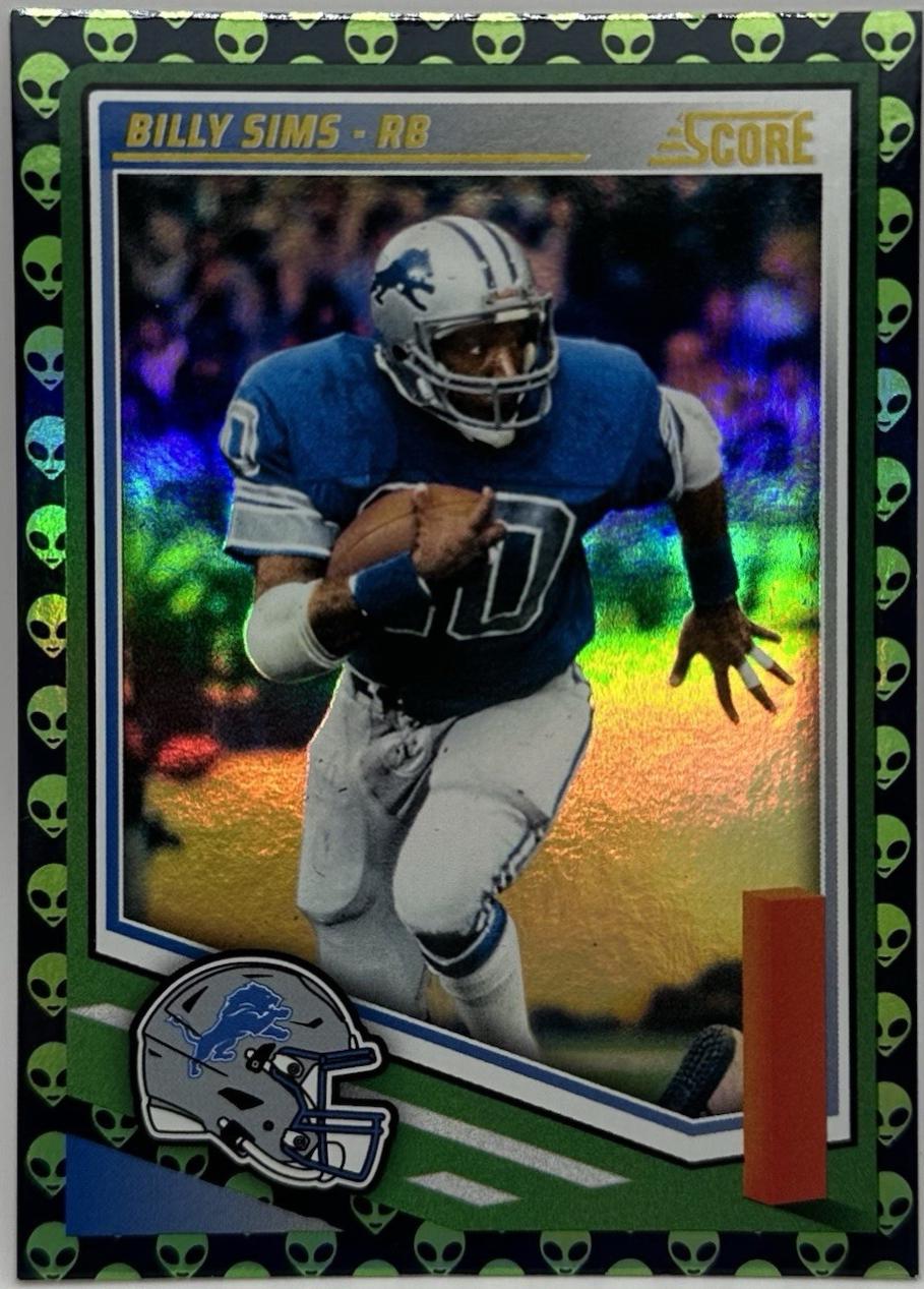 Billy Sims #233 2025 Panini Score Football