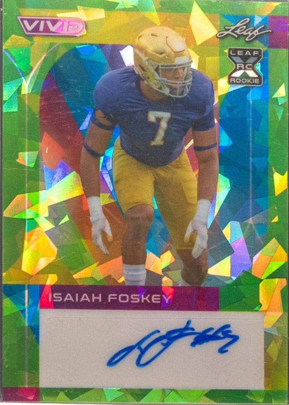 Isaiah Foskey [Crystal Green] #BA-IF1