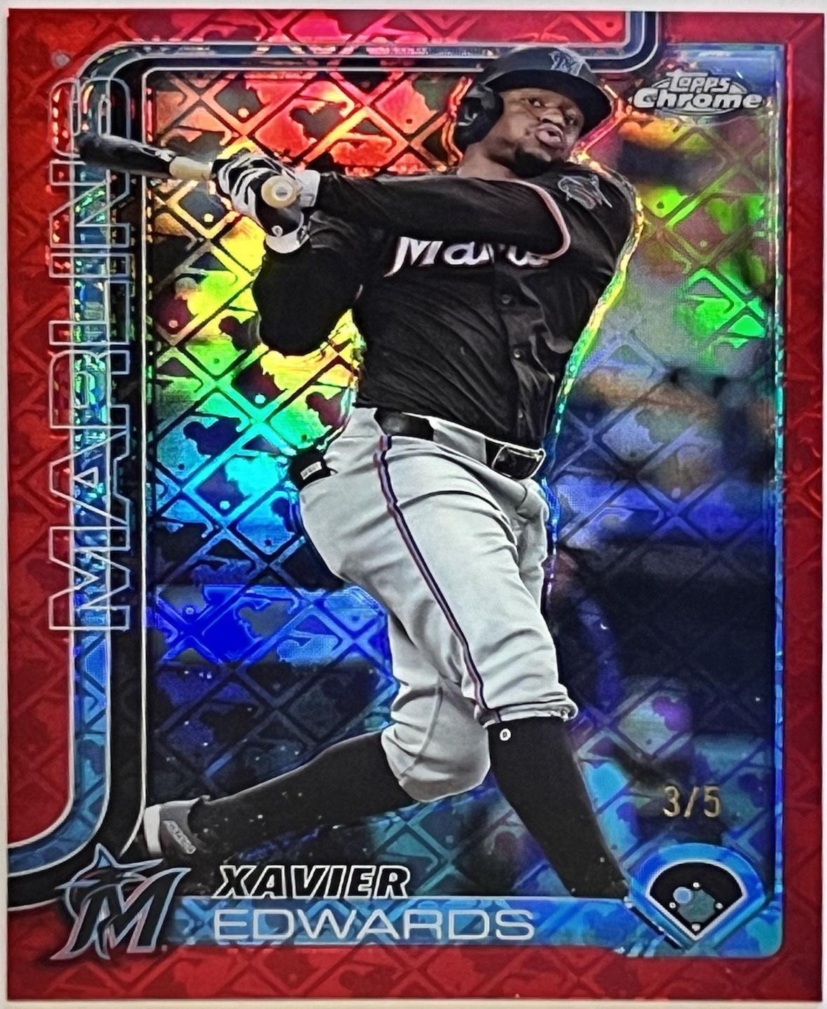 Xavier Edwards [Red Refractor] #115