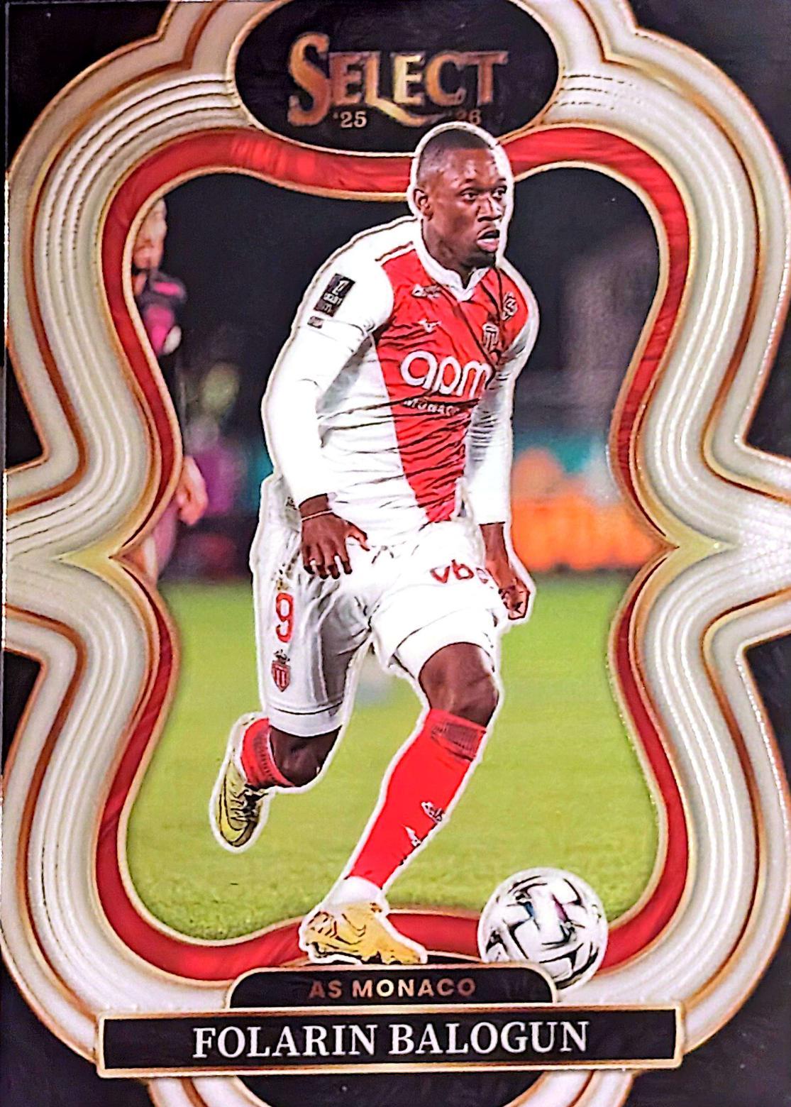 Folarin Balogun #125 2025 Panini Select Ligue 1 Soccer