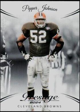 Pepper Johnson #74 Football Cards 2024 Panini Prestige