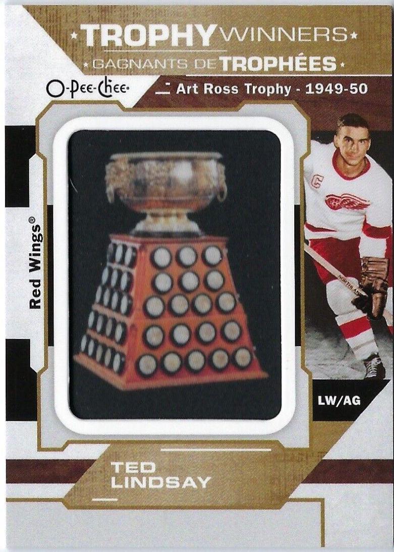 Ted Lindsay #P-31 Hockey Cards 2022 O Pee Chee Patches