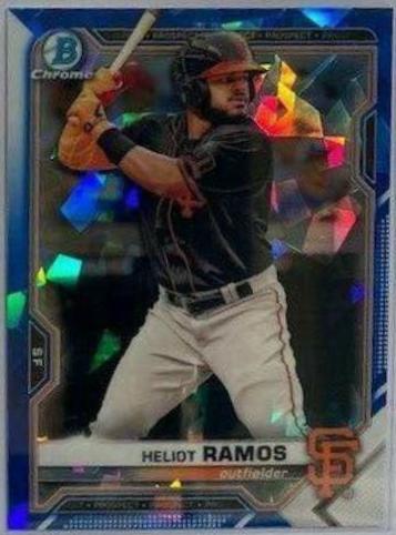 Heliot Ramos #BCP-69 2021 Bowman Sapphire Baseball