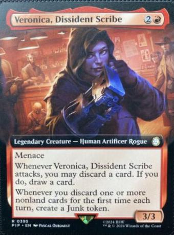 Veronica, Dissident Scribe (Magic Fallout)