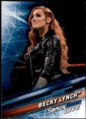 Becky Lynch #8 Wrestling Cards 2019 Topps WWE Smackdown Live