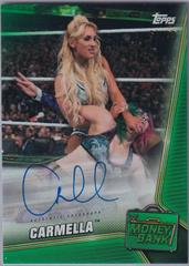 Carmella [Green] #A-CM Wrestling Cards 2019 Topps WWE Money in the Bank Autographs Prices
