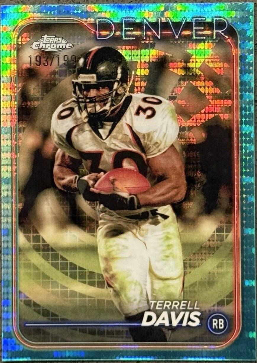 Terrell Davis [Green Refractor] #SS-22