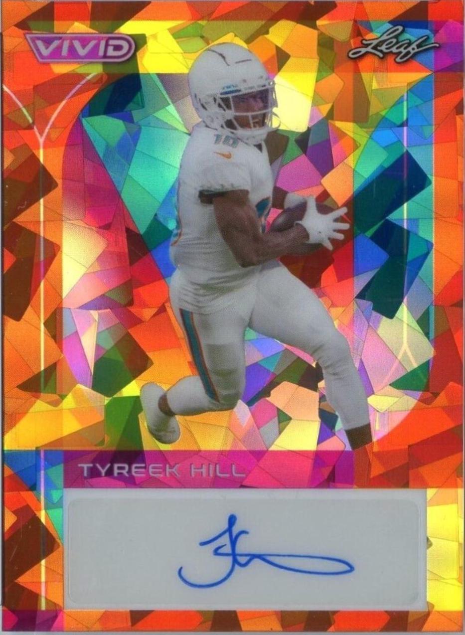Tyreek Hill [Crystal Orange] #BA-TH2