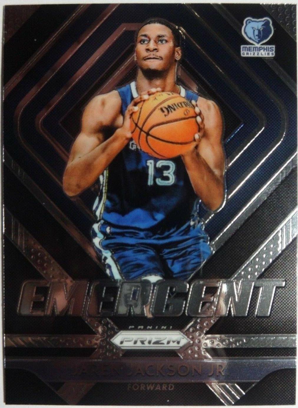 Jaren Jackson Jr. #4 Basketball Cards 2018 Panini Prizm Emergent