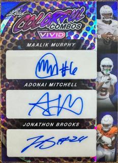Maalik Murphy / Adonai Mitchell / Jonathon Brooks