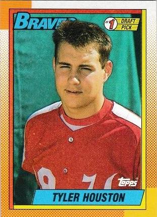 Tyler Houston #564 Baseball Cards 1990 Topps
