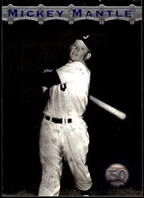 Mickey Mantle #MM1 Baseball Cards 1996 Stadium Club Mickey Mantle