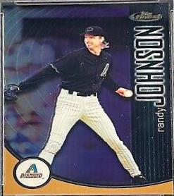Randy Johnson #32 Baseball Cards 2001 Finest