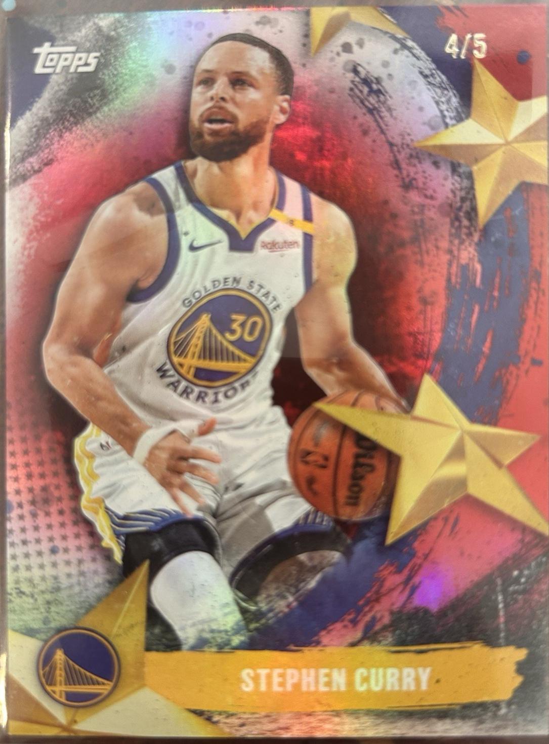 Stephen Curry [Red Rainbow] #SA-5