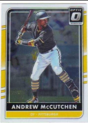 Andrew McCutchen #127 2016 Panini Donruss Optic Baseball
