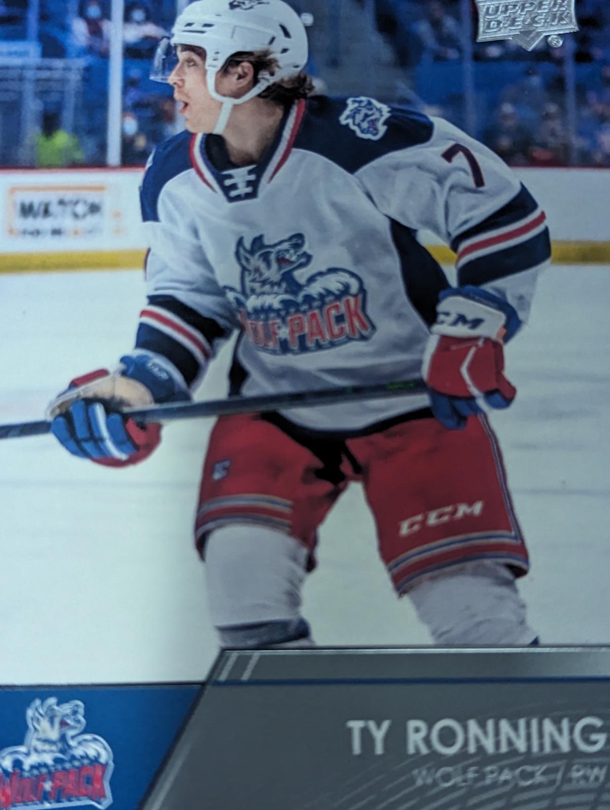 Ty Ronning #1 Hockey Cards 2021 Upper Deck AHL