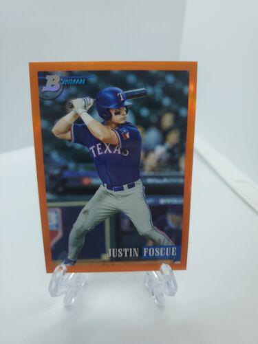 Justin Foscue [Chrome Prospect Orange] #162