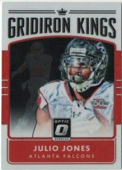 Julio Jones #8 Football Cards 2016 Panini Donruss Optic Gridiron Kings