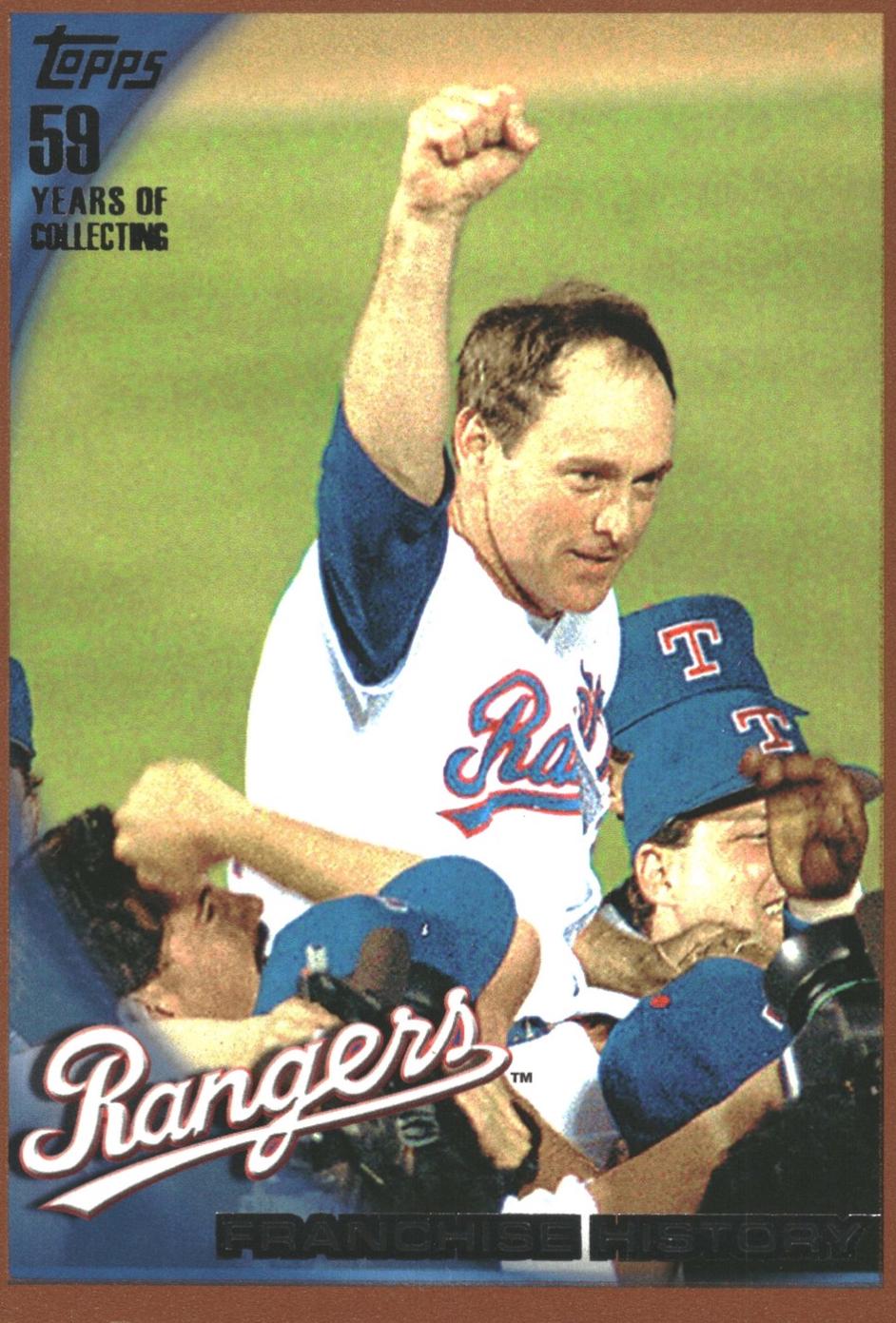 Rangers Franchise History [Copper] #341