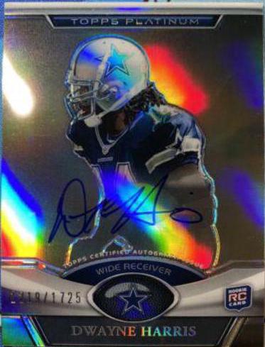 Dwayne Harris [Autograph Green Refractor] #128