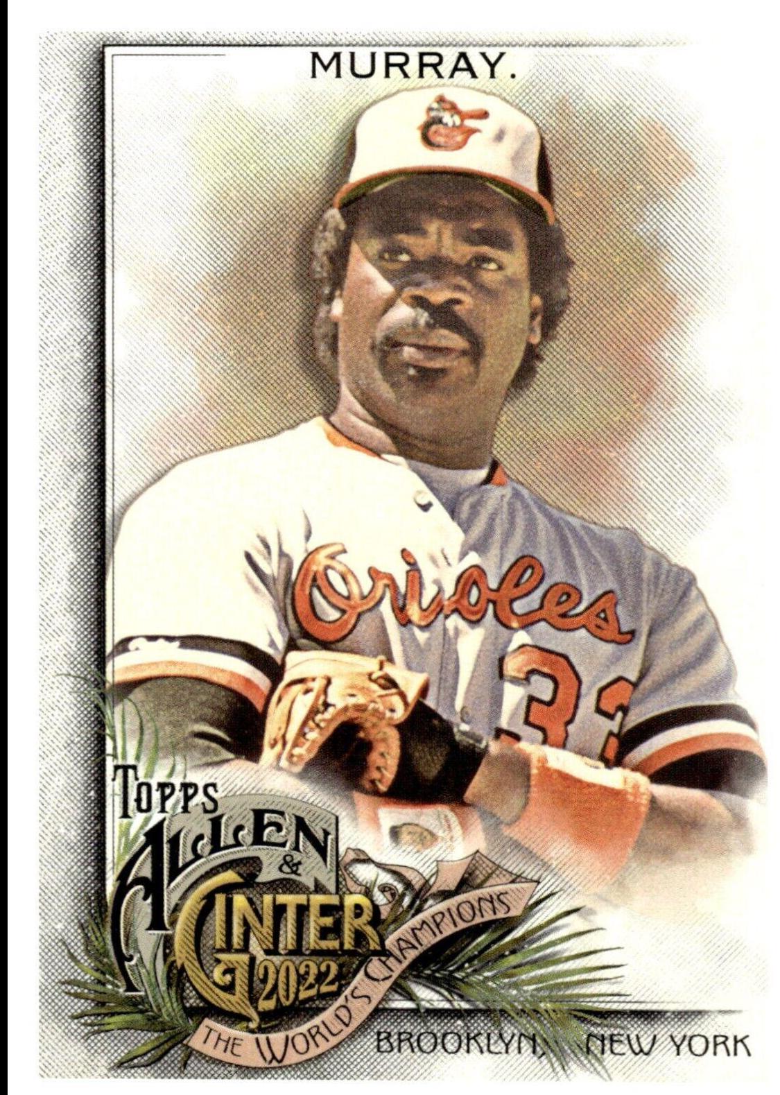 Eddie Murray #44 2022 Topps Allen & Ginter X Baseball