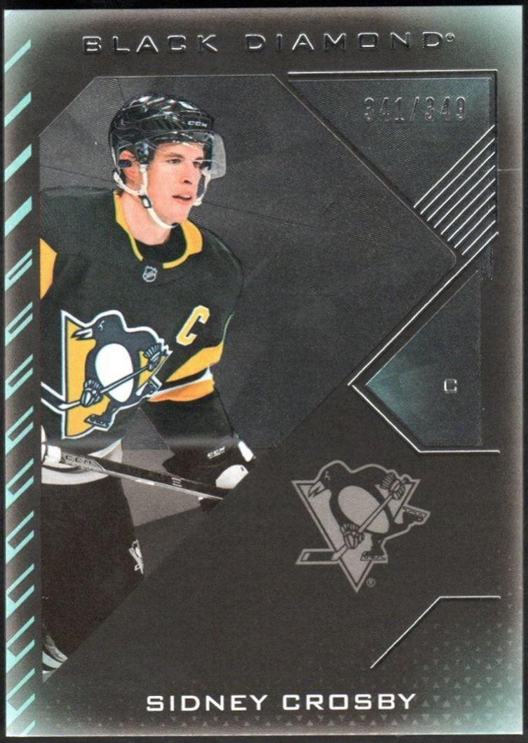 Sidney Crosby #BDB-CR Hockey Cards 2021 Upper Deck Black Diamond