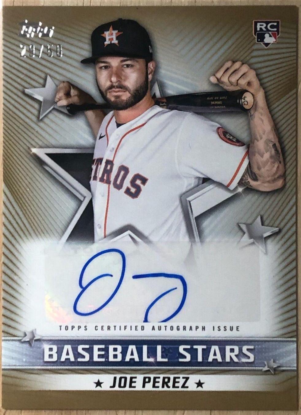 Joe Perez [Gold] #BSA-JP