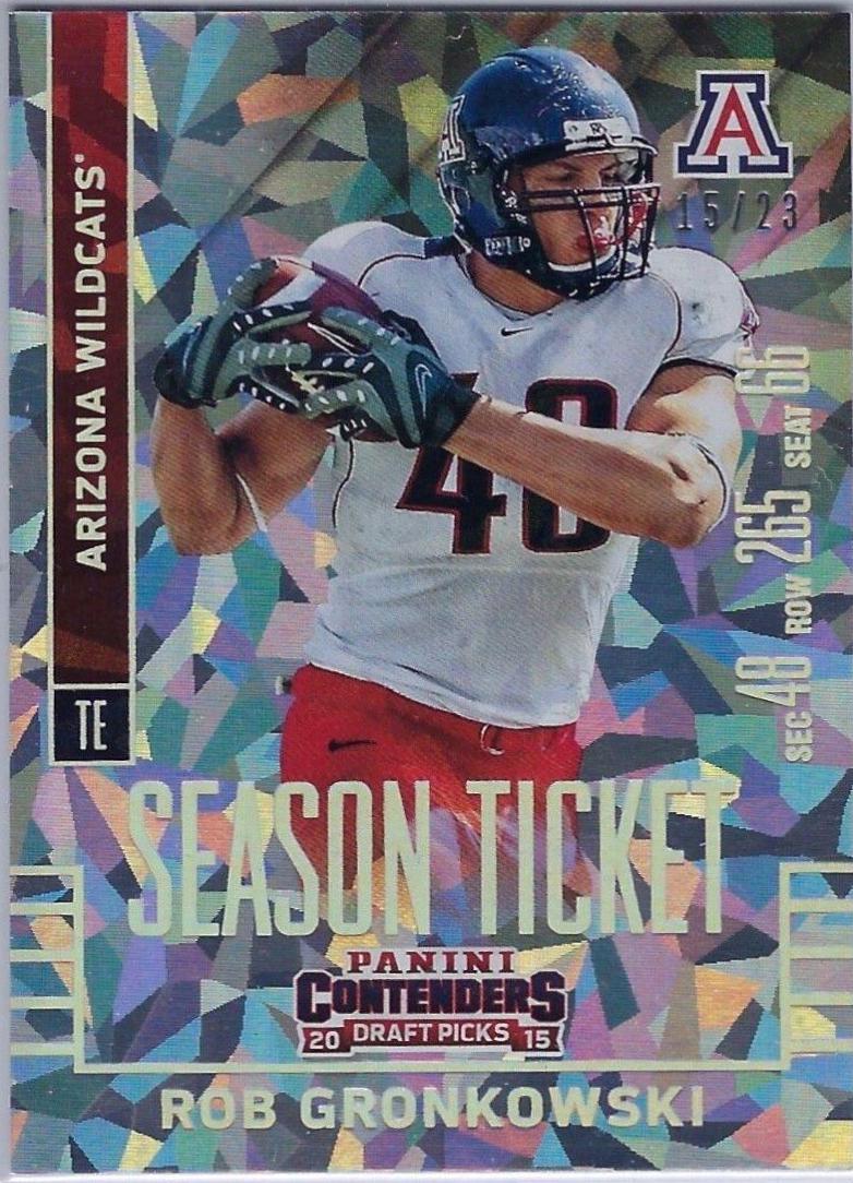 Rob Gronkowski [Cracked Ice Ticket] #87