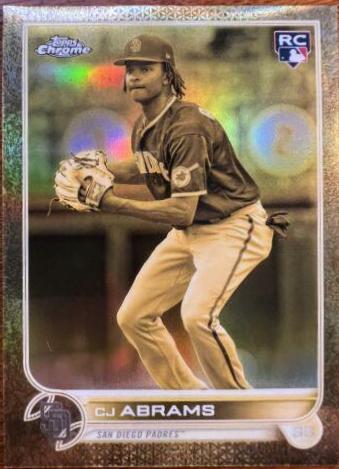CJ Abrams #155 Baseball Cards 2022 Topps Gilded Collection