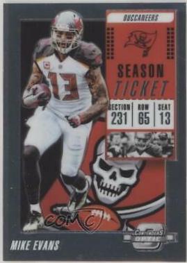Mike Evans #8 Football Cards 2018 Panini Contenders Optic
