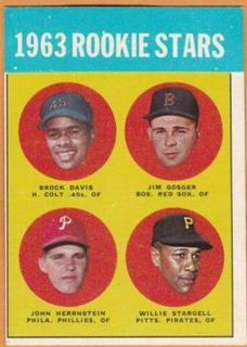 Brock Davis / Jim Gosger / John Herrnstein / Willie Stargell
