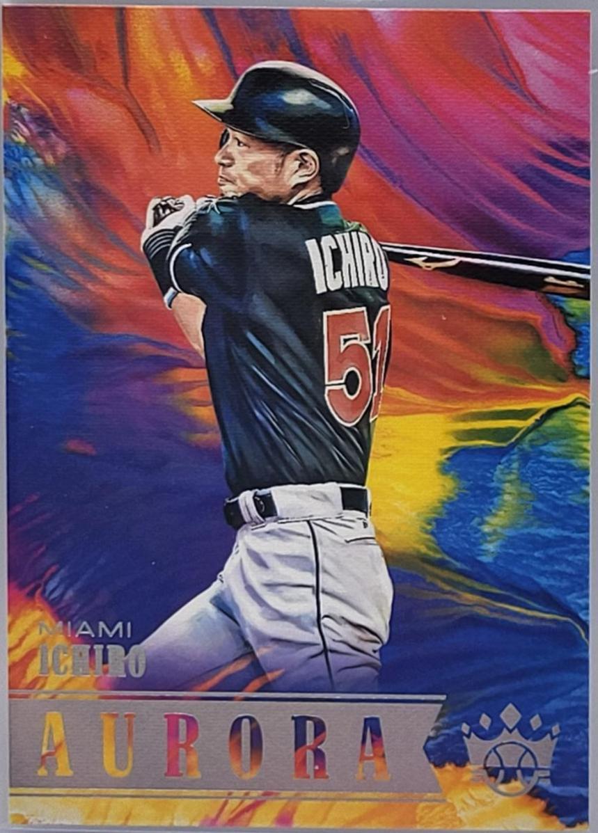Ichiro #A9 Baseball Cards 2018 Panini Diamond Kings Aurora