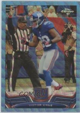Victor Cruz [Blue Wave Refractor] #26