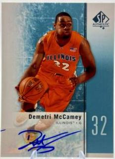 Demetri McCamey Autograph-Gold