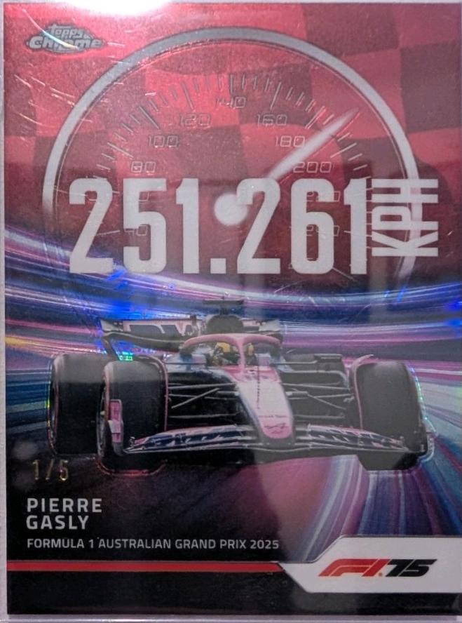 Pierre Gasly [Red Refractor] #TS-8