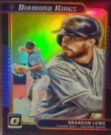 Brandon Lowe #1 Baseball Cards 2021 Panini Donruss
