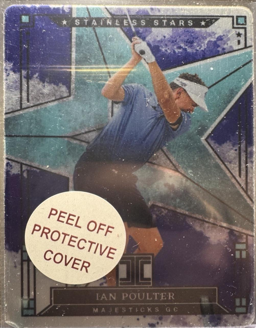 Ian Poulter #5 2025 Panini Impeccable LIV Stainless Stars Golf