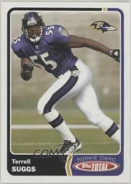 Terrell Suggs #531 2003 Topps Total Football