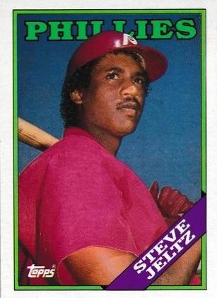 Steve Jeltz #126 Baseball Cards 1988 Topps