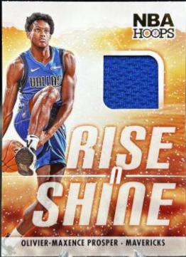 Olivier Maxence Prosper #RS-OMP 2023 Panini Hoops Rise N Shine Memorabilia Basketball