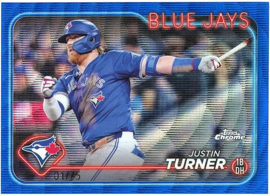 Justin Turner [Blue Wave Refractor] #248