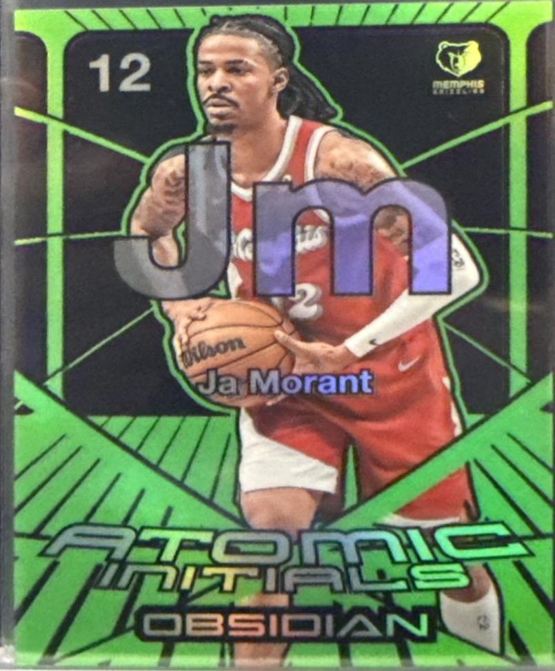 Ja Morant [Electric Etch Green Flood] #1