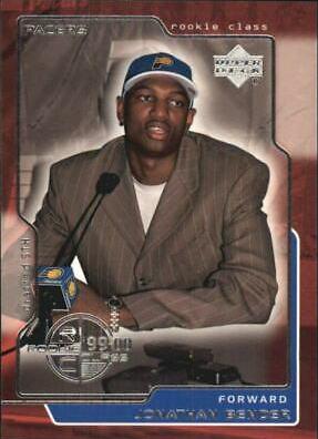 Jonathan Bender #160 Basketball Cards 1999 Upper Deck